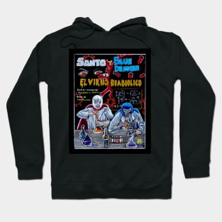 Santo Y Blue Demon vs El Virus Diabolico Hoodie